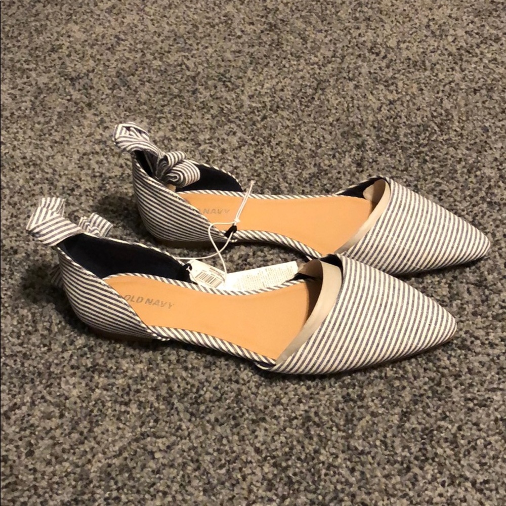 Lace-up D’Orsay Pointy Toe Flats 7 - 7 1/2 NWT - Picture 3 of 6